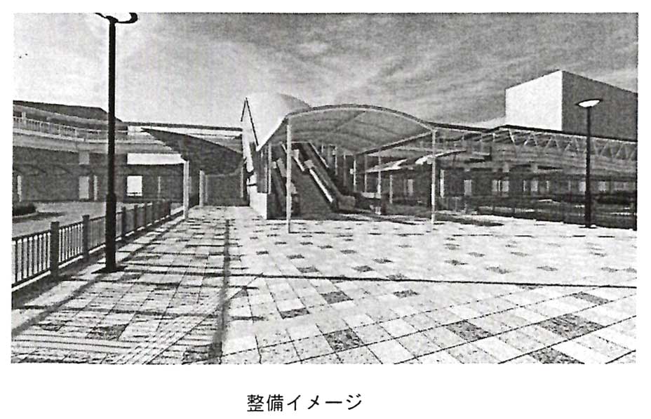 JR高槻駅北側完成イメージ図